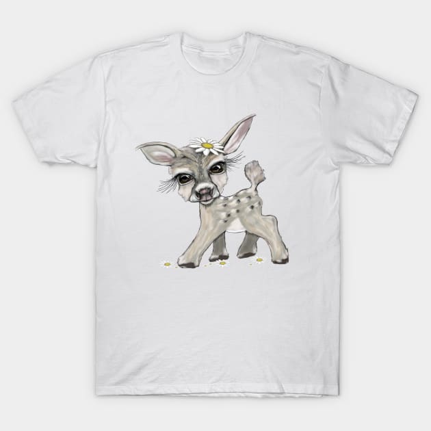 Bambi Dear T-Shirt by msmart